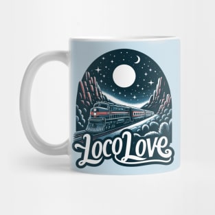 Train Vintage, Loco Love Mug